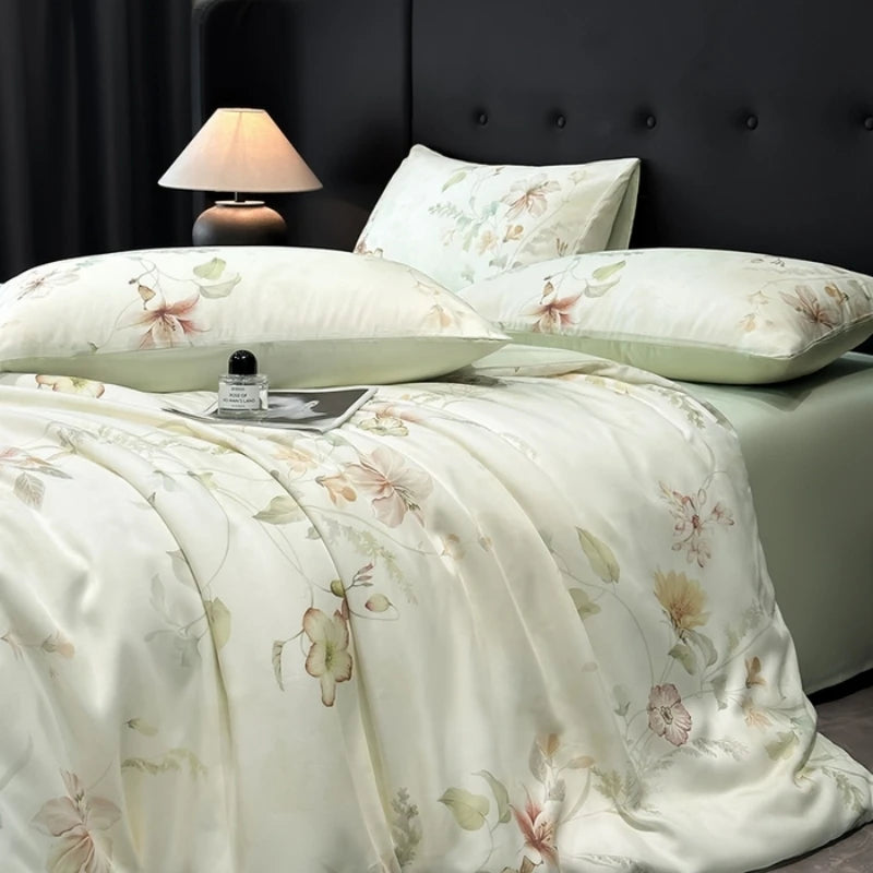 Sage Lumière Bamboo Bedding Set