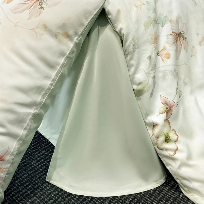 Azure Gardenlight Bamboo Bedding Set