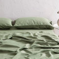 Sage Linen Sheet Set