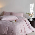 Lilac Jacquard Bedding Set
