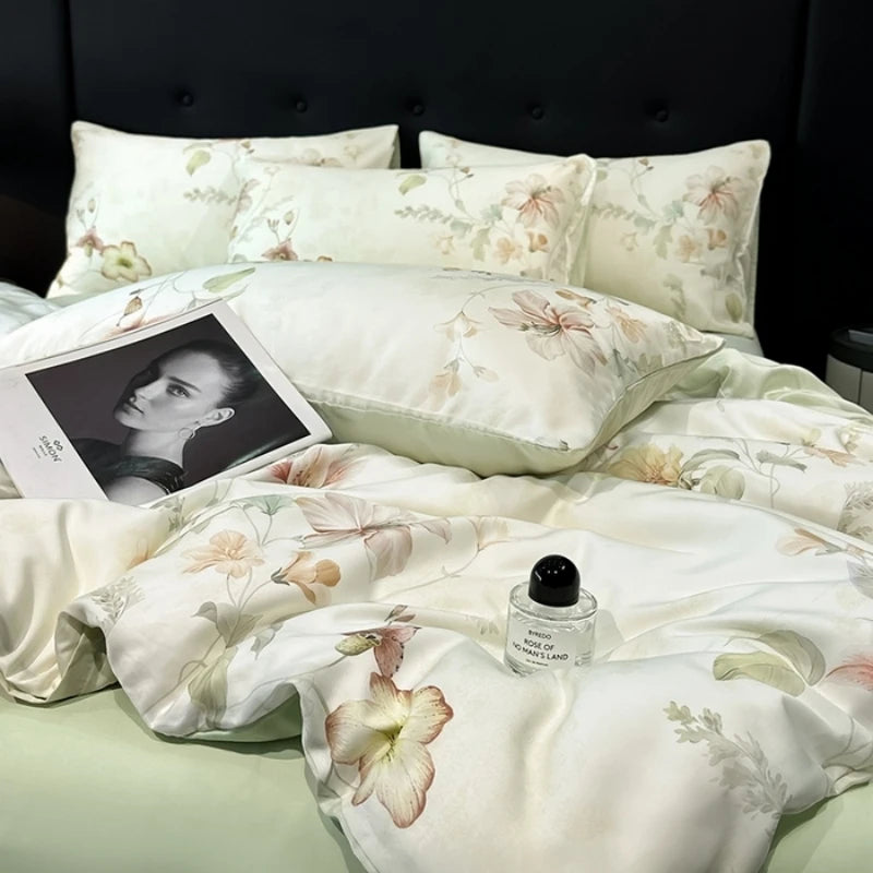 Organic Bamboo Silky Bedding Set