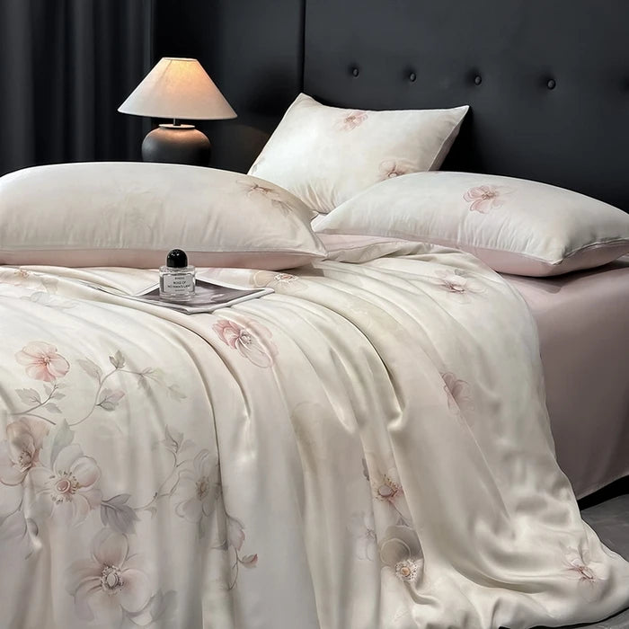 Petal Veil Bamboo Bedding Set